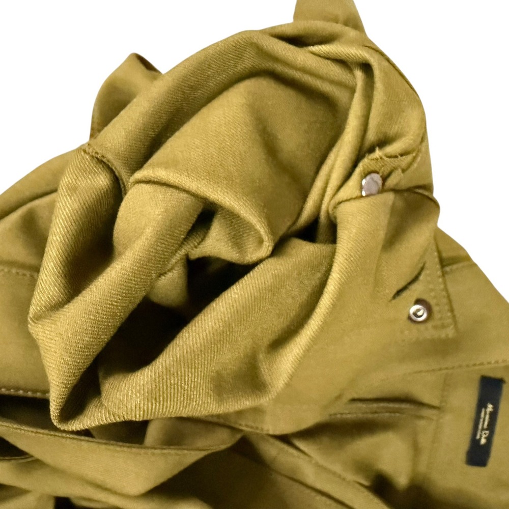 Massimo Dutti Utility Cargo Mini Skirt Safari Olive Military Green Size Small - Picture 11 of 14